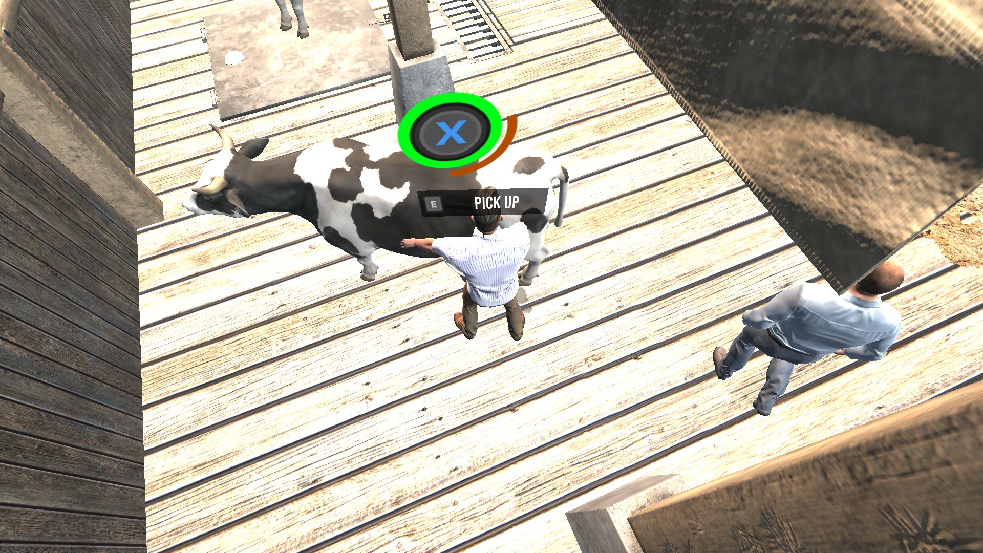 Directly Drink Milk from Cow　【直に牛乳を飲め】 #7