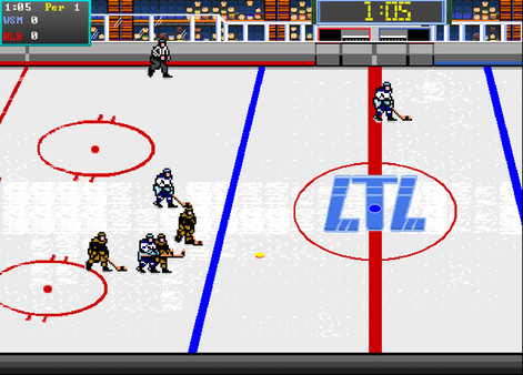 Скриншот из Light The Lamp Hockey