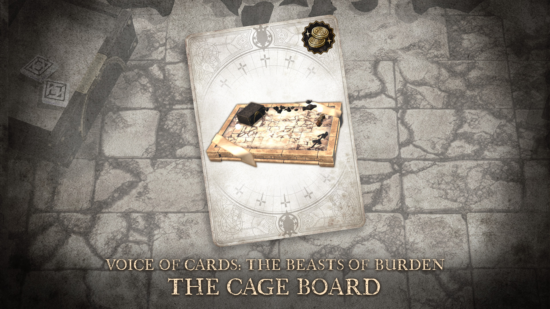 Voice of Cards: The Beasts of Burden The Cage Board Featured Screenshot #1