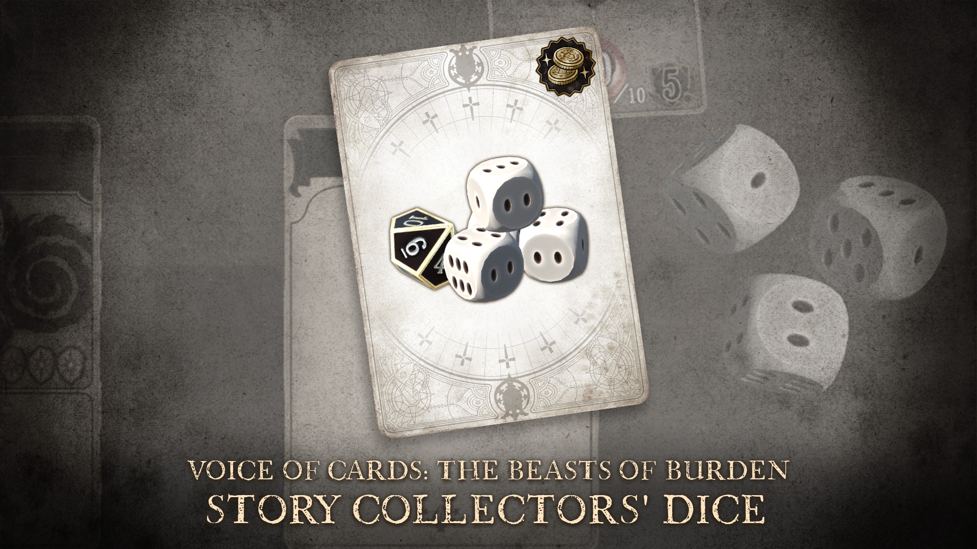 Voice of Cards: The Beasts of Burden Story Collectors' Dice Featured Screenshot #1