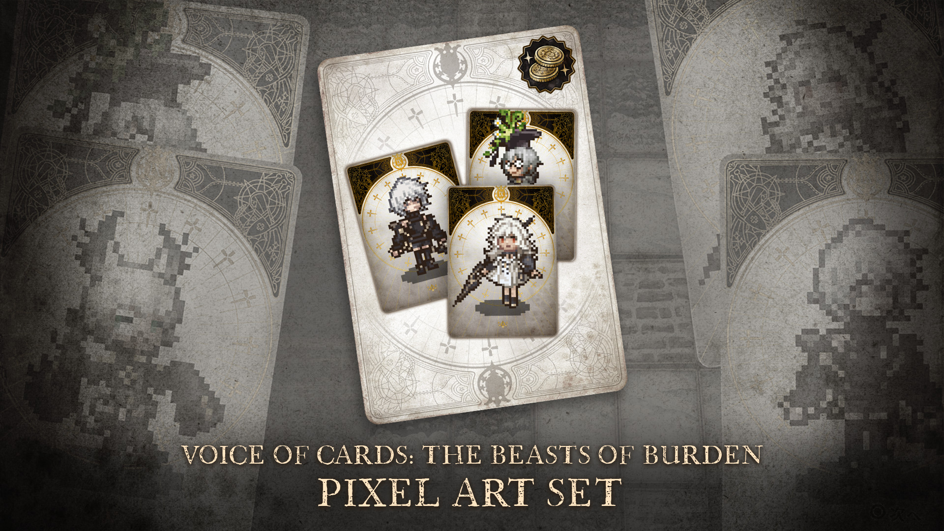 Voice of Cards: The Beasts of Burden Pixel Art Set Featured Screenshot #1