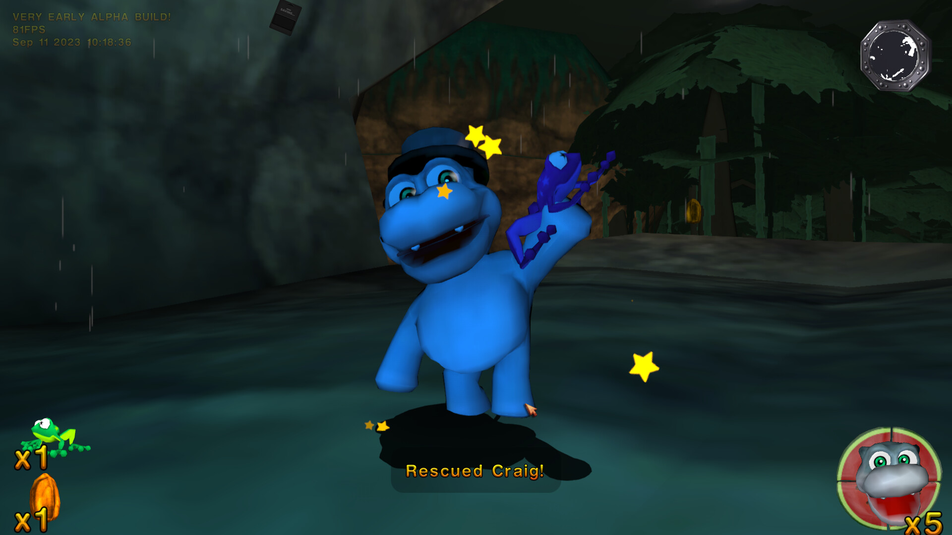 Happy! the Hippo (DEMO DISC 8/26/2001) #2