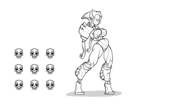 Shell Girls in Puzzle Skulls game for windows Pc 1