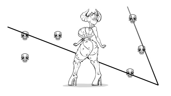 Shell Girls in Puzzle Skulls game for Linux 1