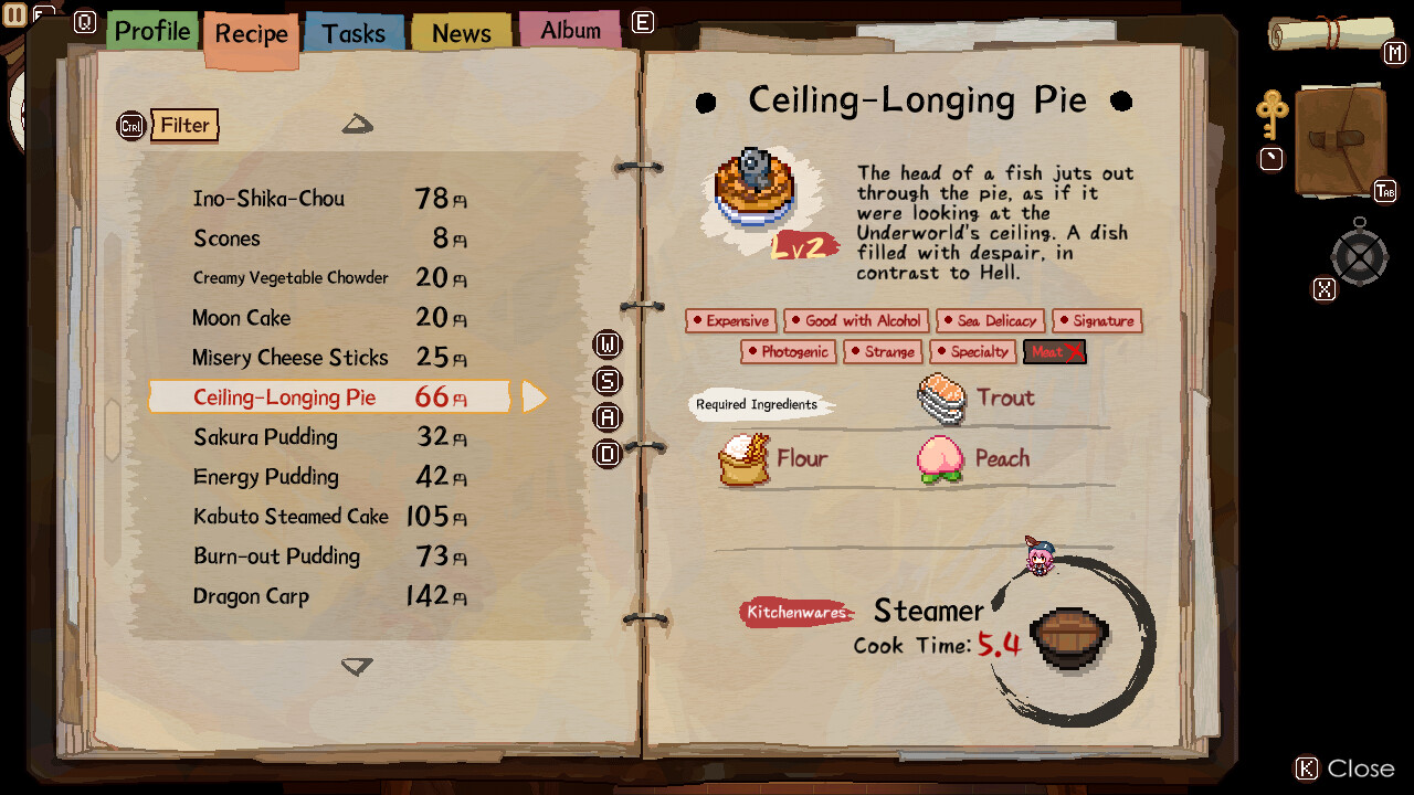 Touhou Mystia's Izakaya DLC2 Pack - Former Hell & Chireiden screenshot screenshot 20