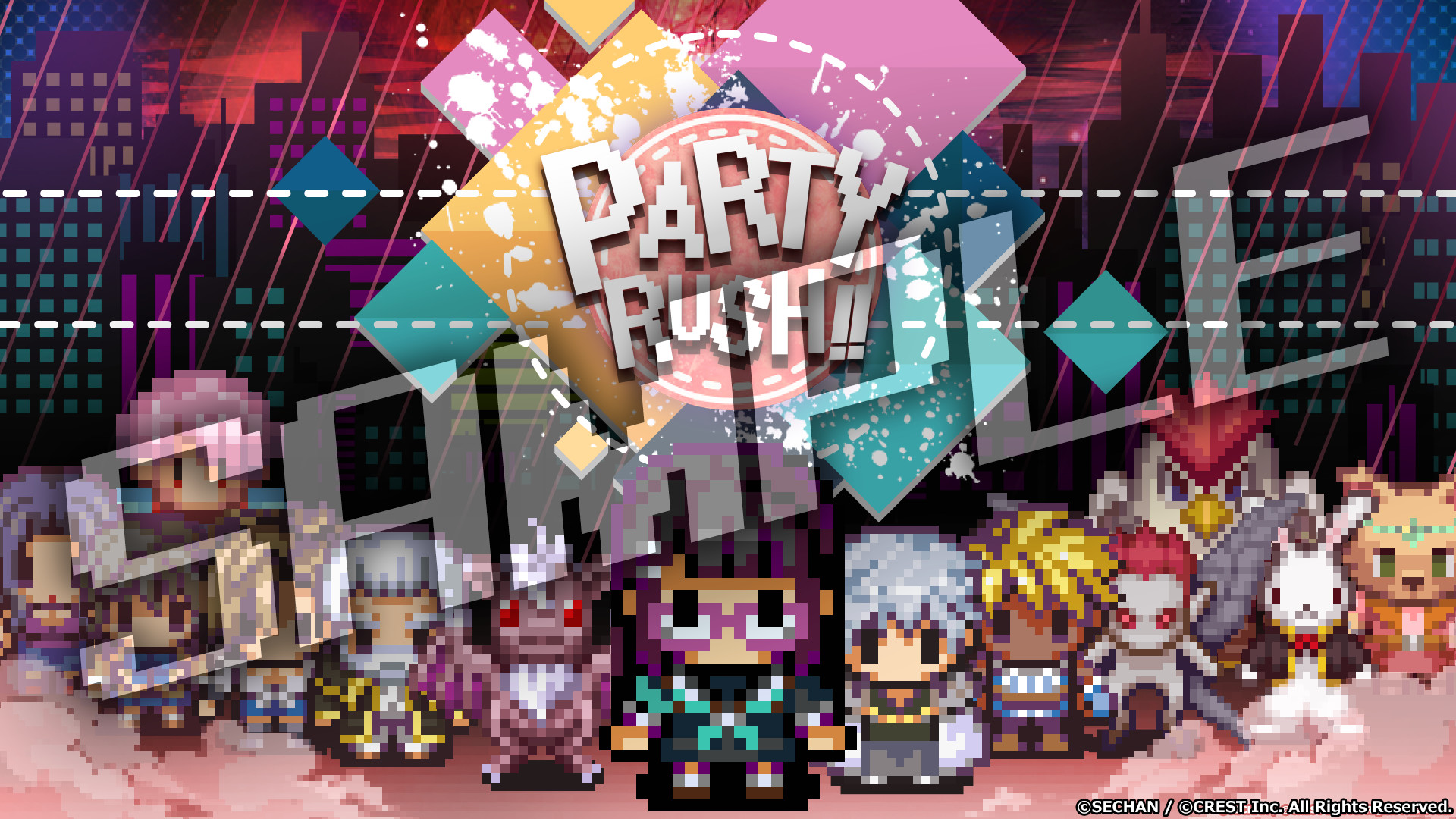 PARTY RUSH!! - Wallpaper & Avatar Icon Pack #0