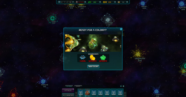 Screenshot of Galaxy Life