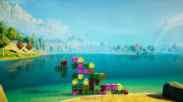Скриншот из TETRIS: Flower Garden