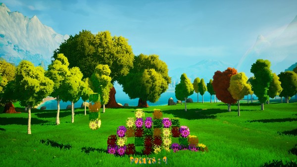 Скриншот из TETRIS: Flower Garden