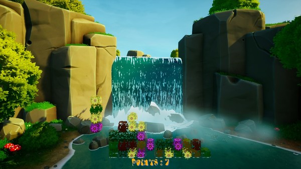 Скриншот из TETRIS: Flower Garden