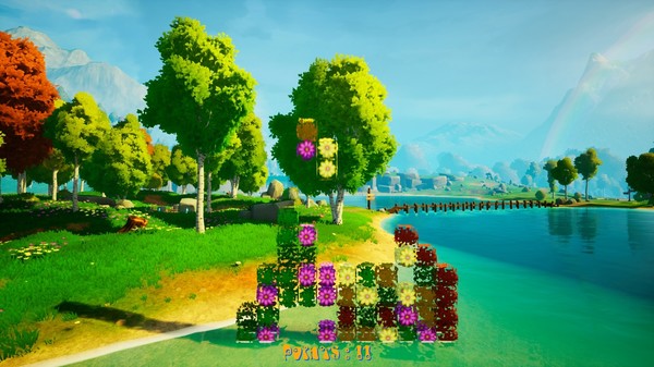 Скриншот из TETRIS: Flower Garden
