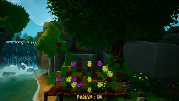 Скриншот из TETRIS: Flower Garden