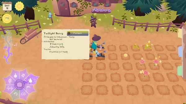 Скриншот из The Witch's Garden