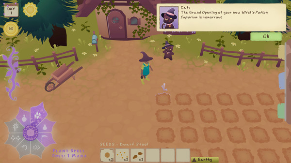 Скриншот из The Witch's Garden