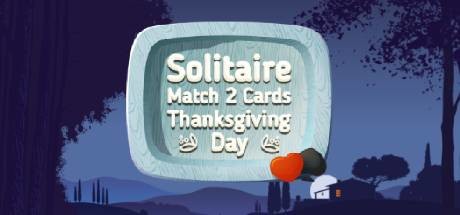 Solitaire Match 2 Cards. Thanksgiving Day
