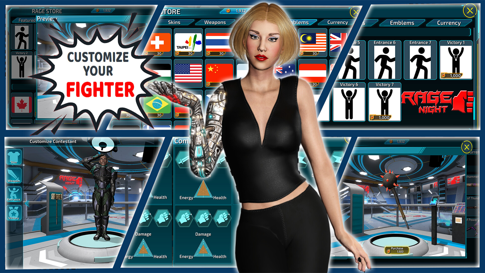 Rage Night screenshot 1