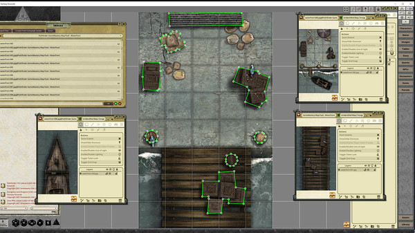 скриншот Fantasy Grounds - Pathfinder RPG - Gamemastery Map Pack Waterfront 3
