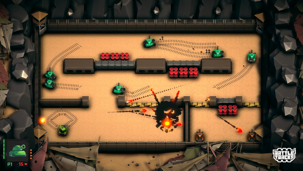 Скриншот из Battle Tracks