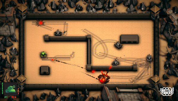 Скриншот из Battle Tracks