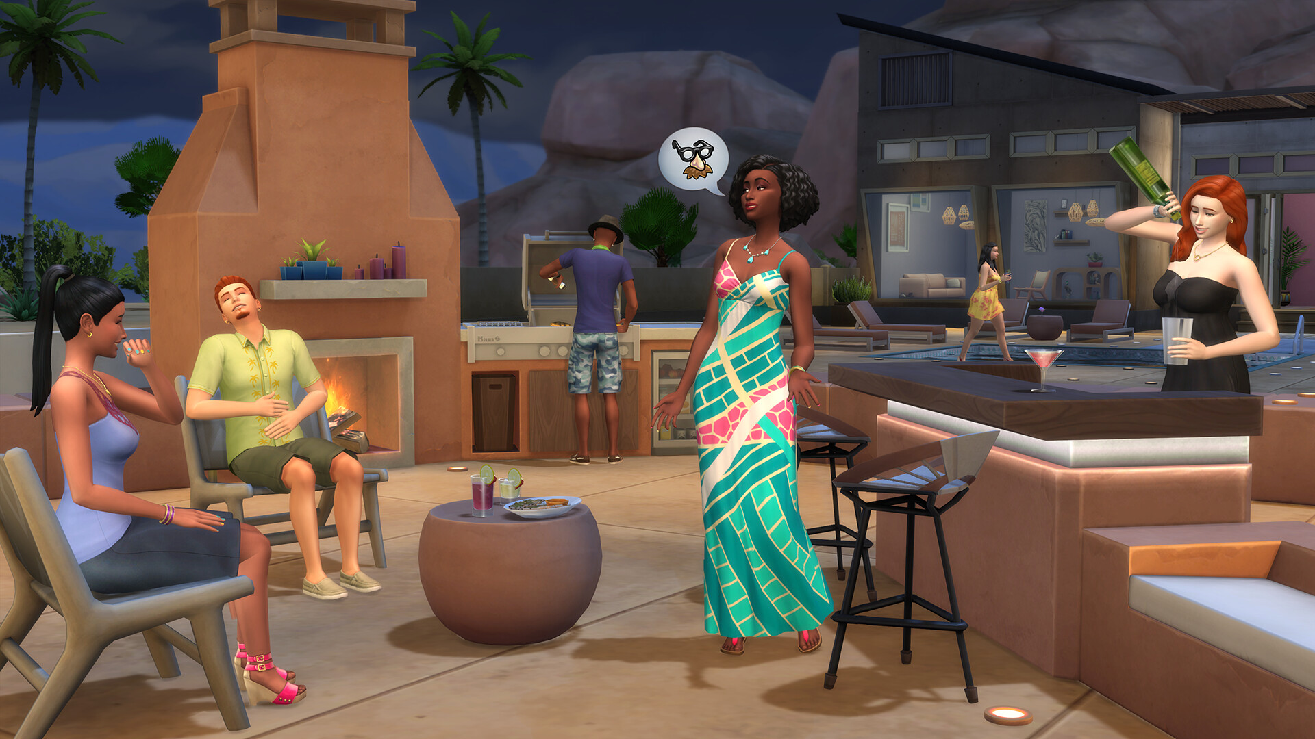 The Sims™ 4 Desert Luxe Kit Featured Screenshot #1