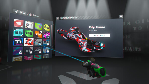 Screenshot of Omega Pilot