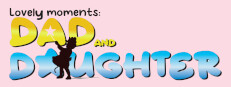 Lovely Moments: Dad and daughter. Jigsaw Puzzle Game