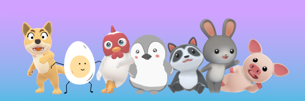 Animal Avatar Creator Kit / Avatar Maker /animal (Instant Download) 