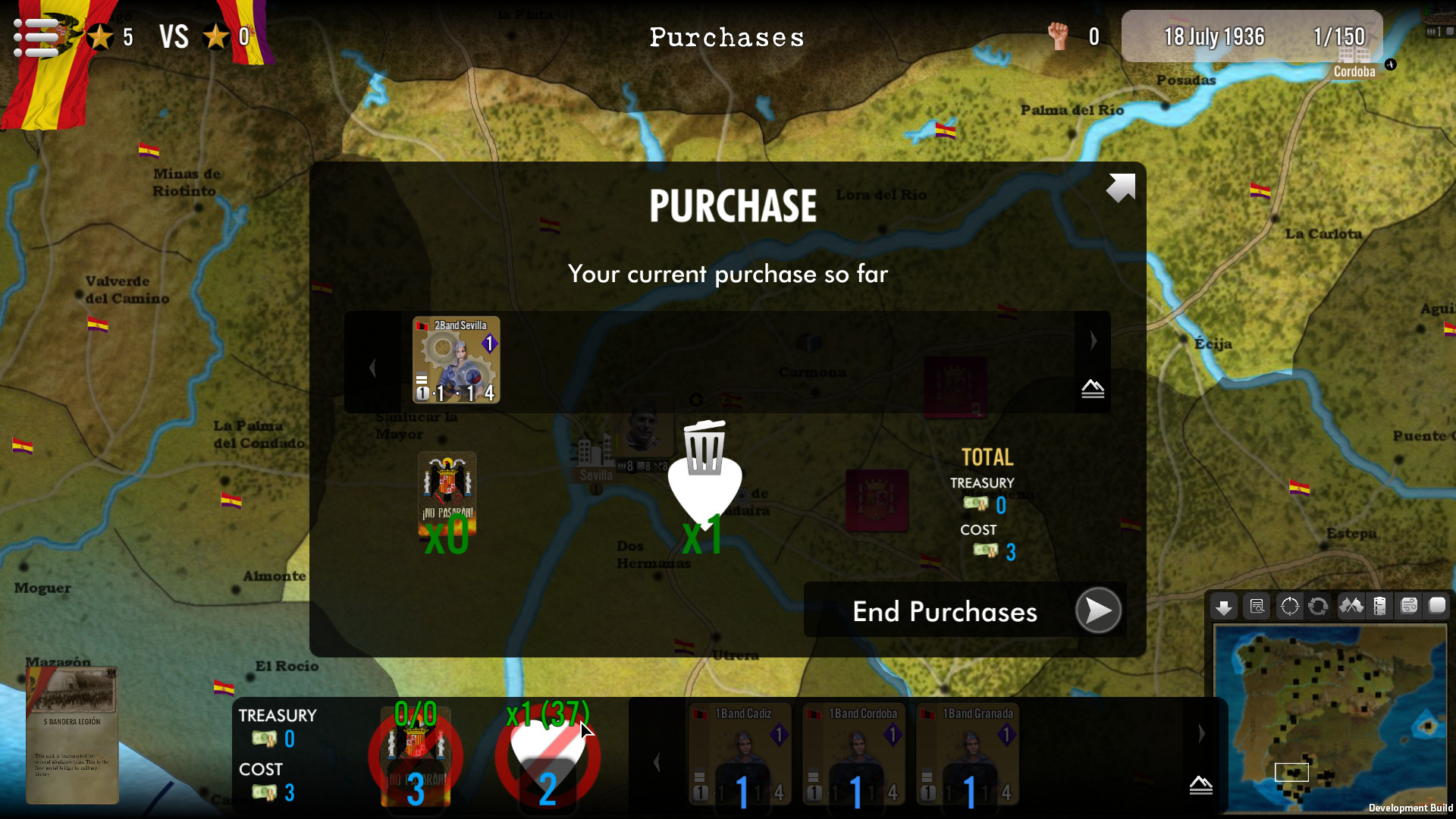 SGS Spain at War #27