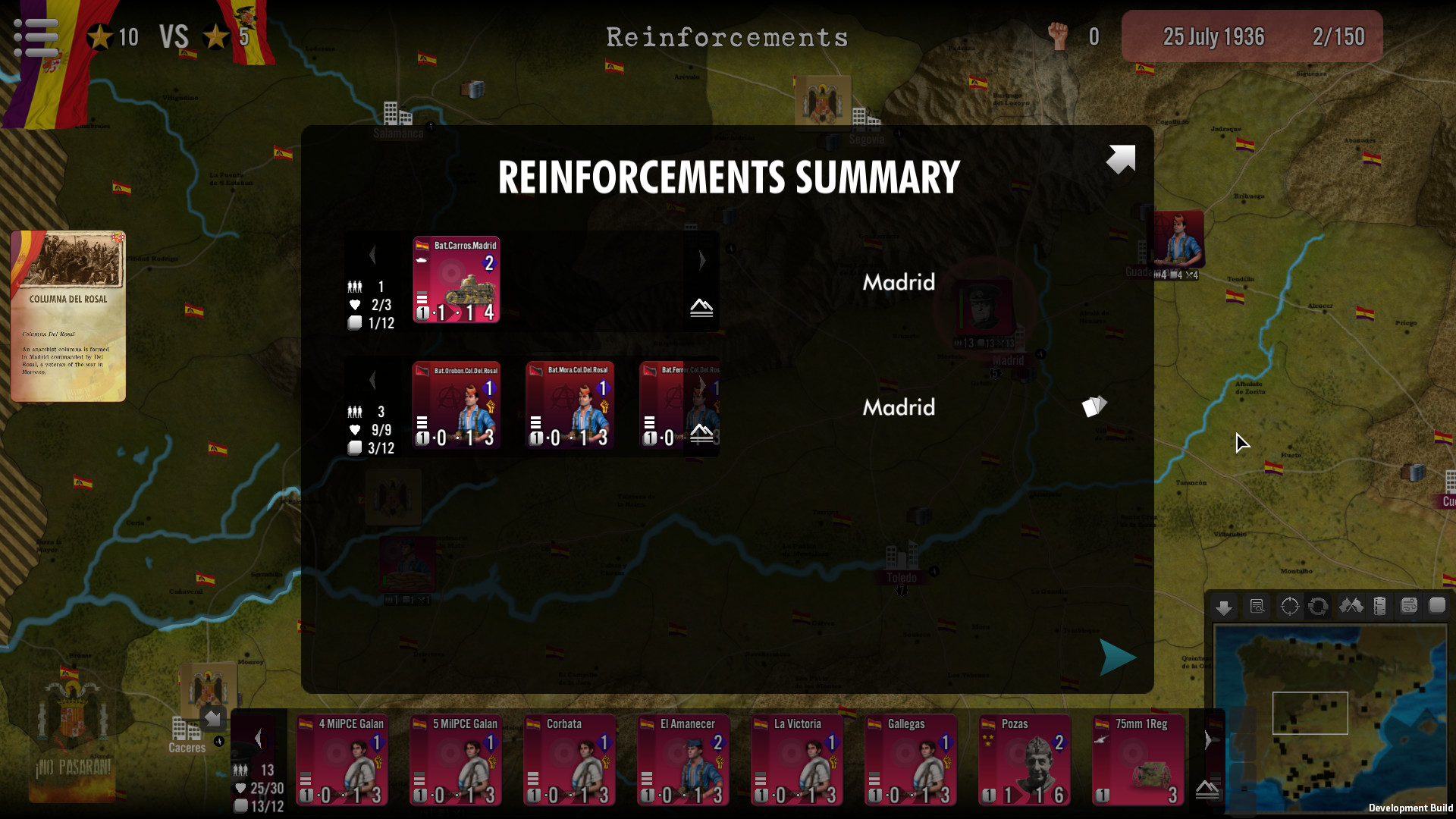 SGS Spain at War #31