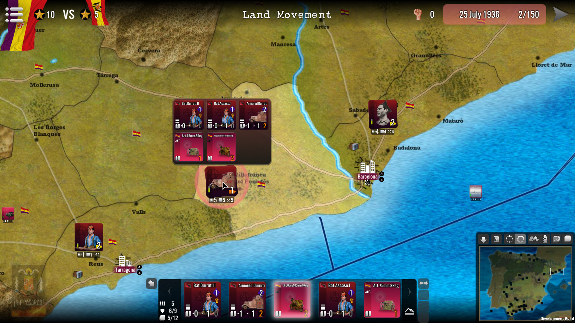 SGS Spain at War #41