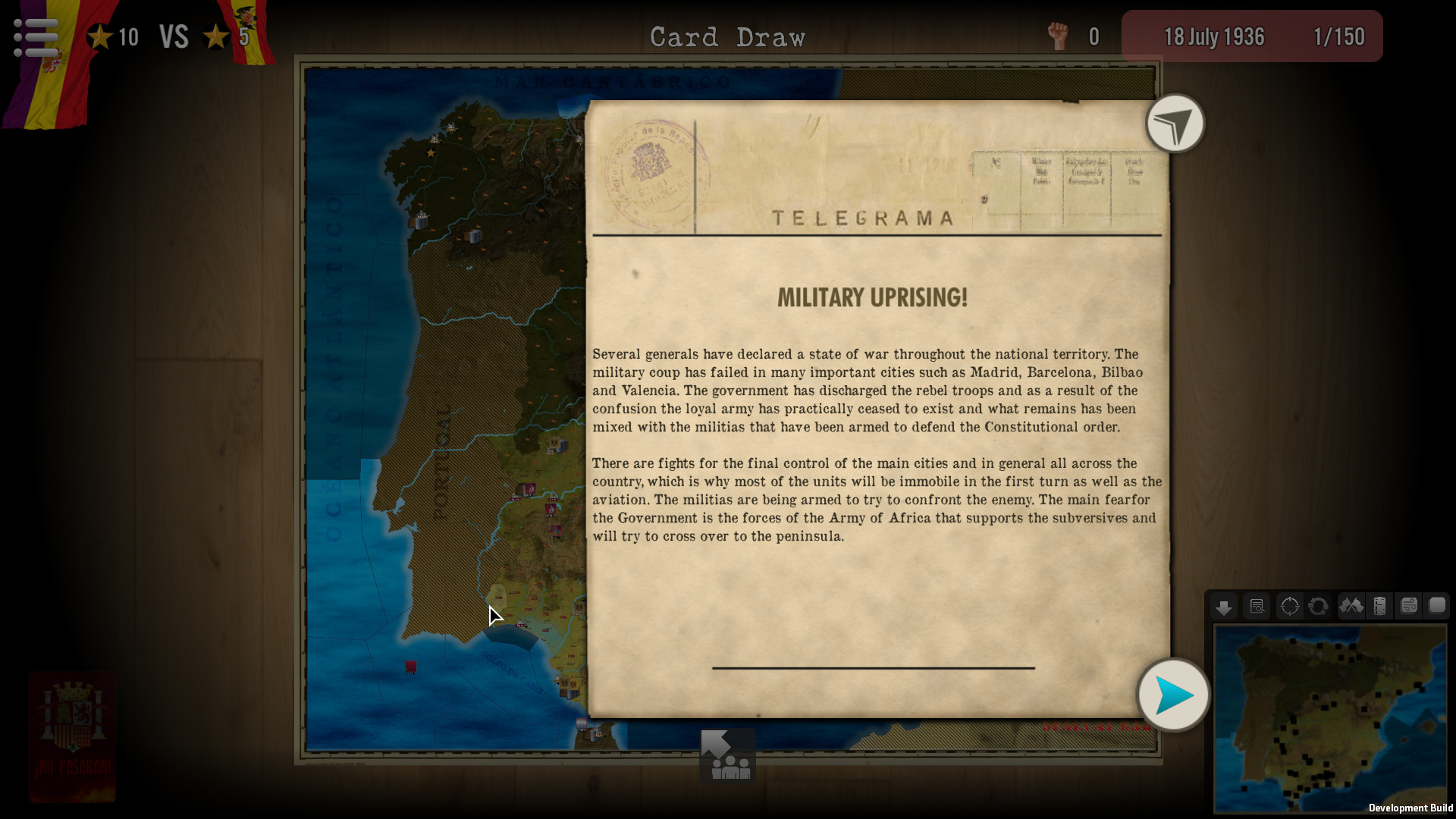 SGS Spain at War #21