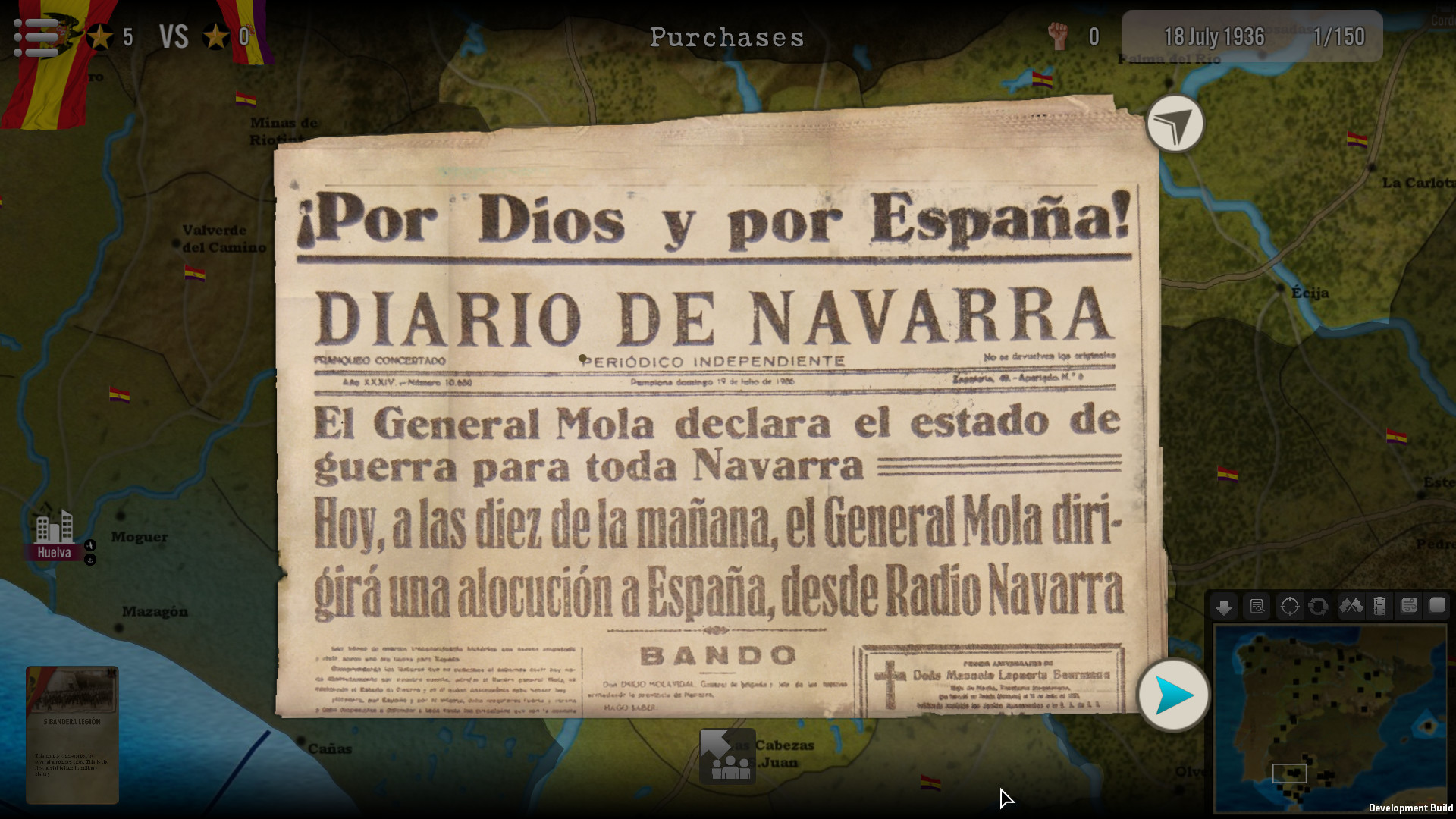 SGS Spain at War #37