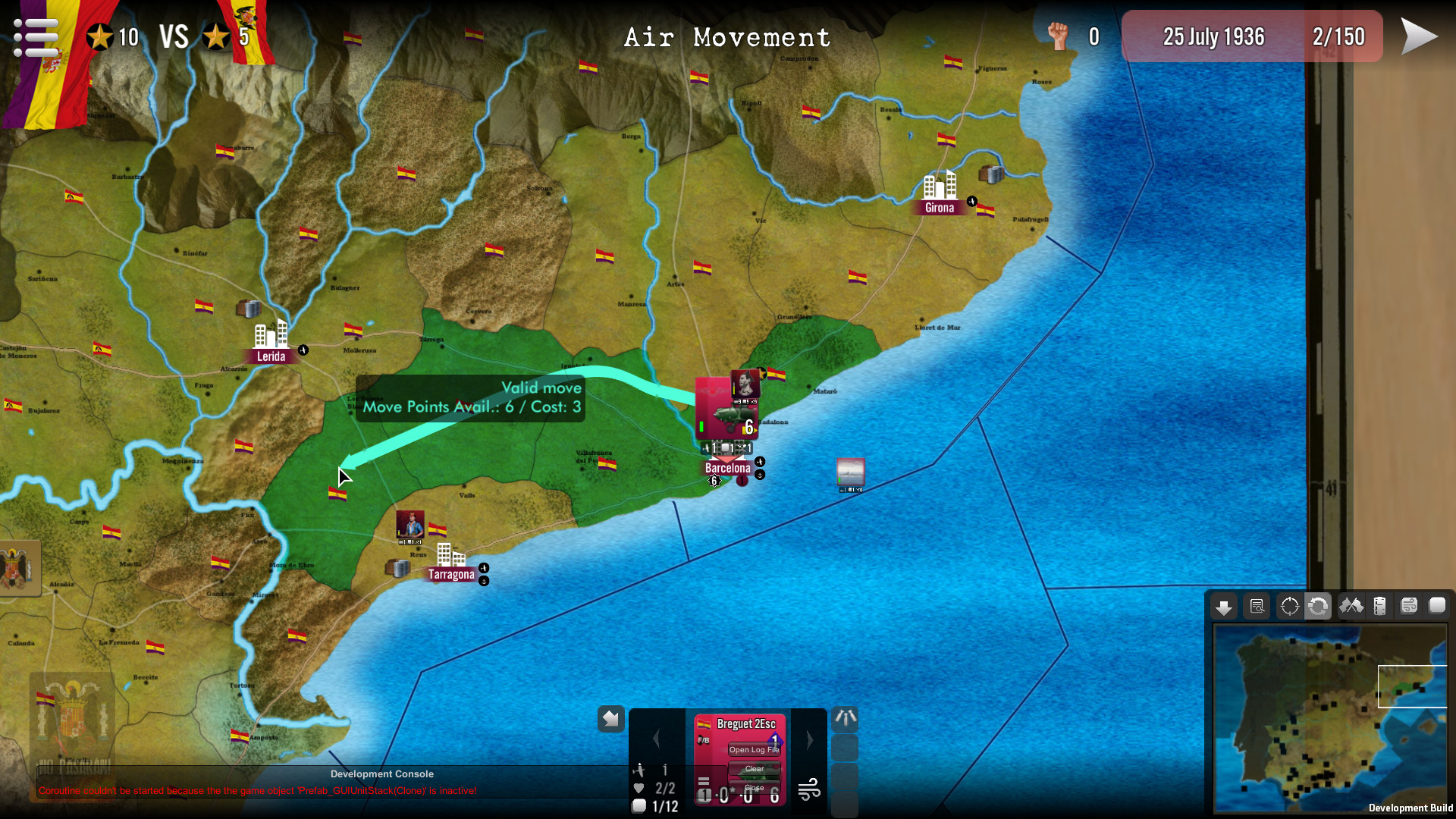 SGS Spain at War #20