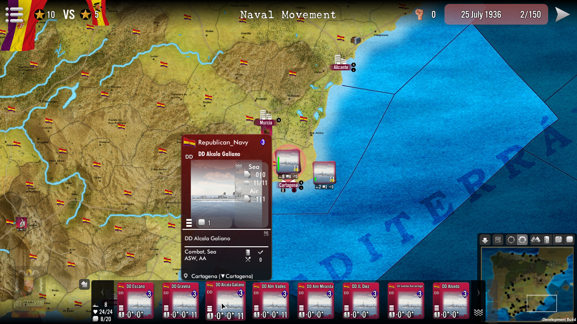 SGS Spain at War #23