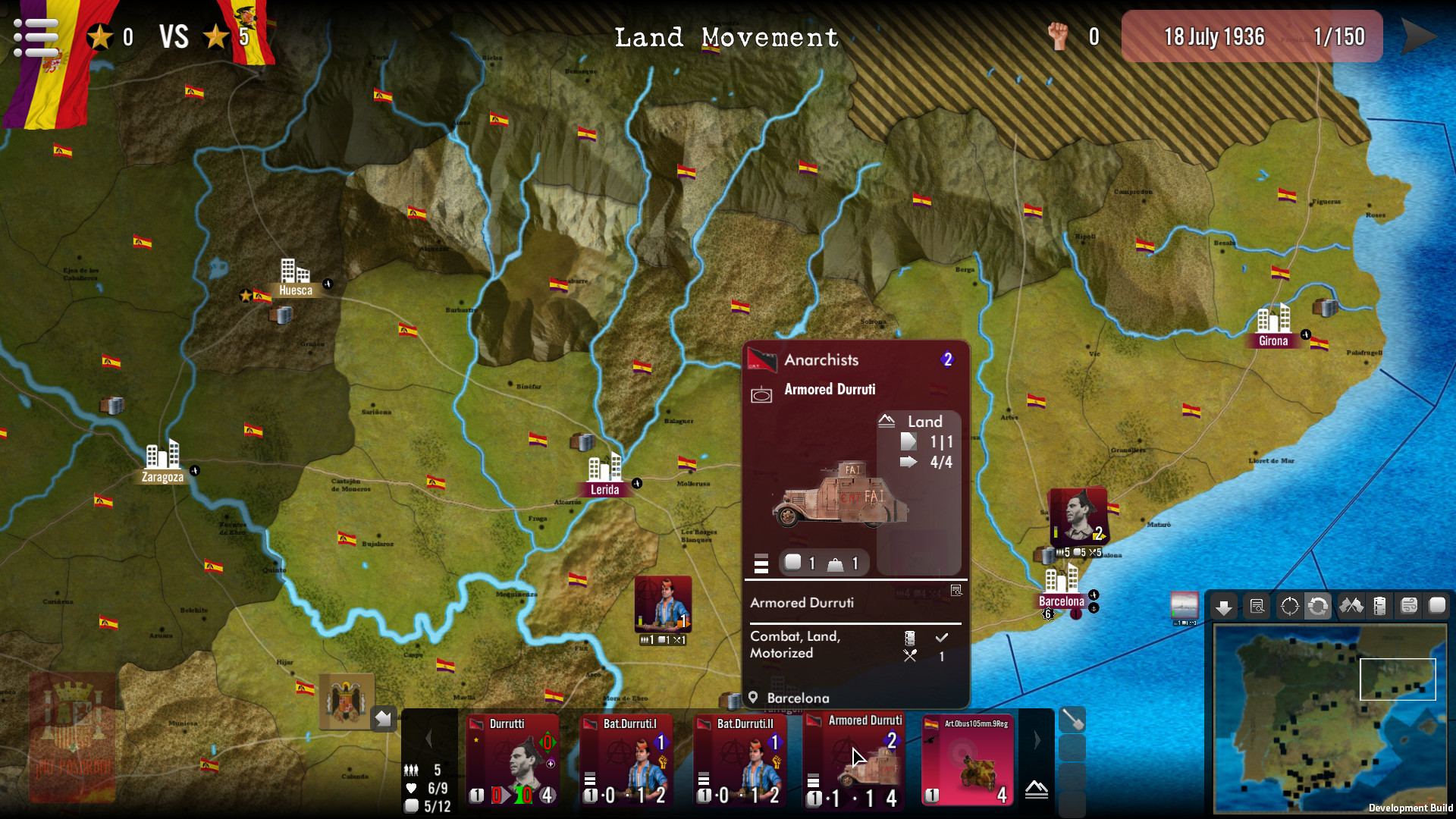 SGS Spain at War #24