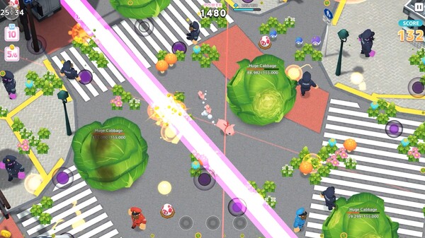 Скриншот из HUNGRY PIGS