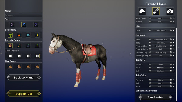 Unbridled: Horse Designer game for Linux 1