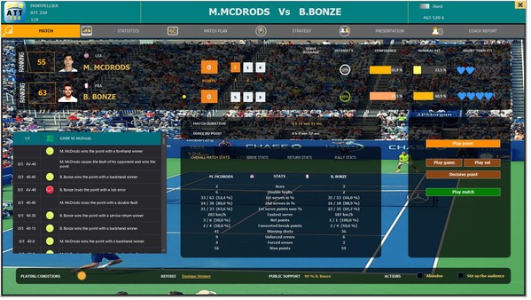 Скриншот из Absolute Tennis Manager Скриншот из Absolute Tennis Manager