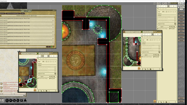 Fantasy Grounds - Pathfinder RPG - GameMastery Map Pack Wizard's Tower