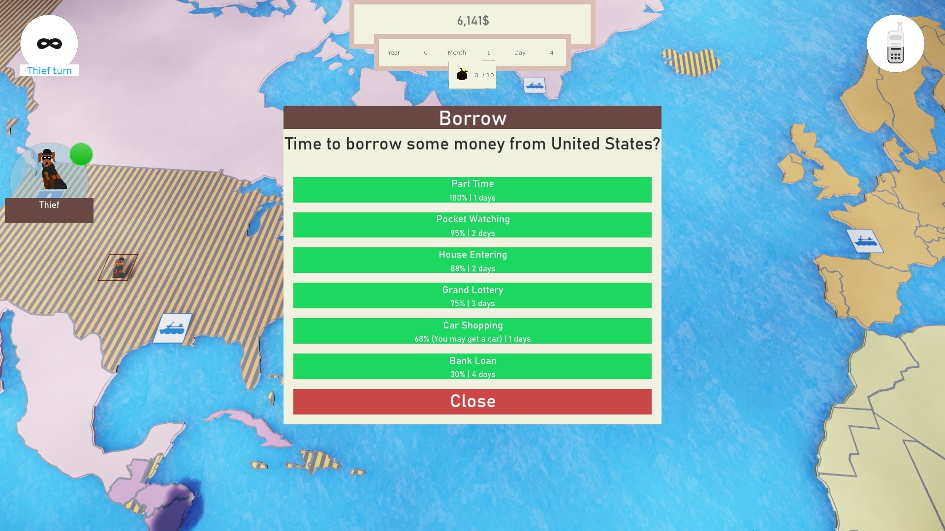 Chased Around The World #4