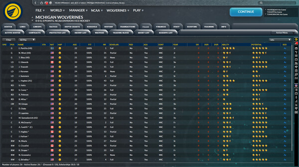 Скриншот из Franchise Hockey Manager 9