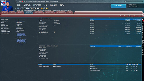 Скриншот из Franchise Hockey Manager 9