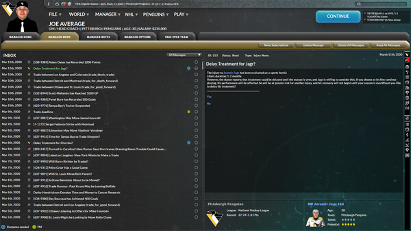 Скриншот из Franchise Hockey Manager 9