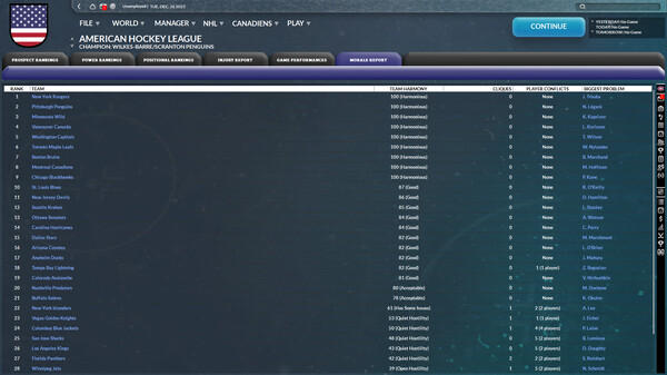 Скриншот из Franchise Hockey Manager 9