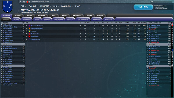 Скриншот из Franchise Hockey Manager 9