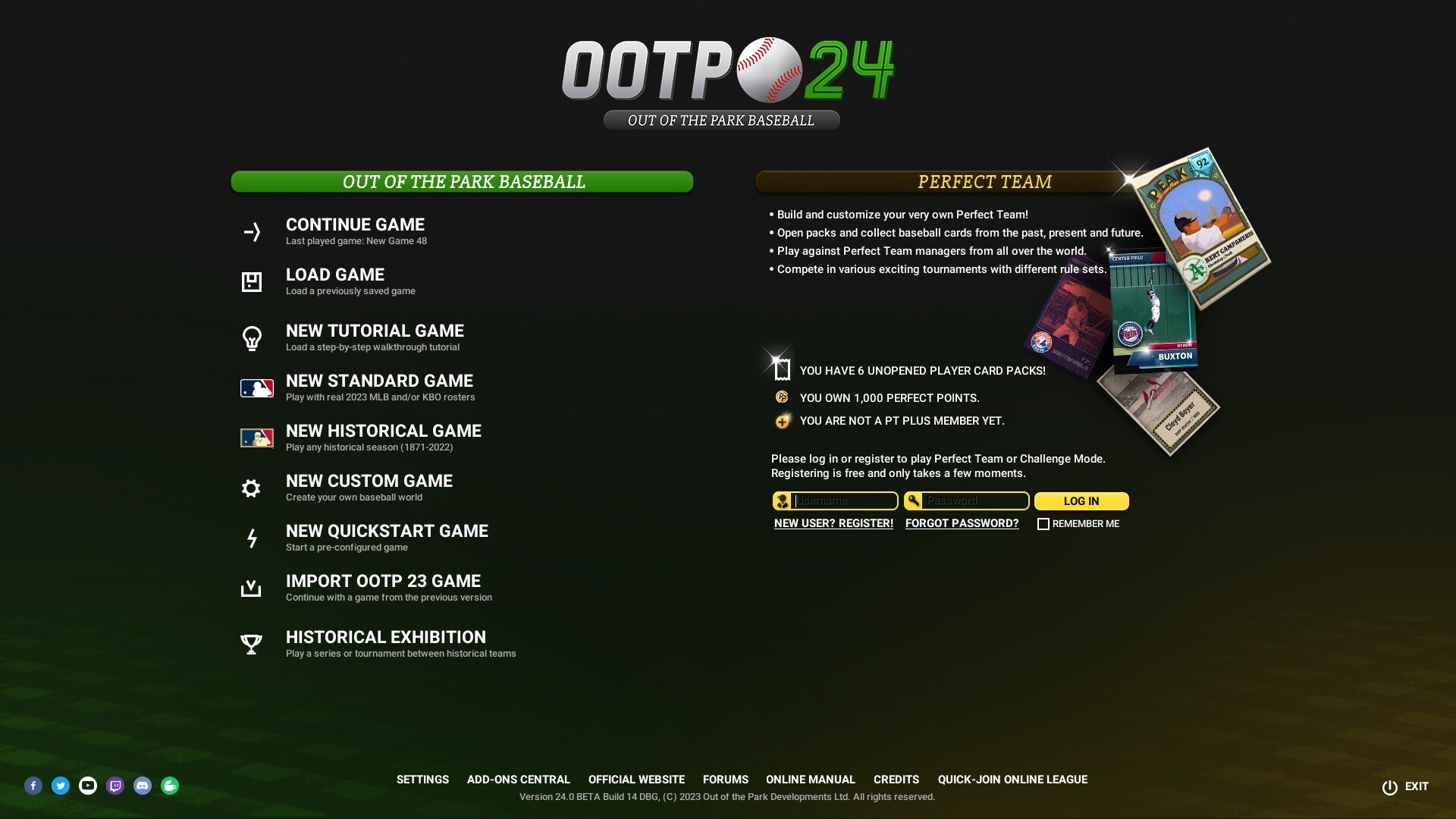 Out of the Park Baseball 24 on Steam