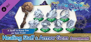 DEMON GAZE EXTRA - Healing Staff & Armor Gem Assortment