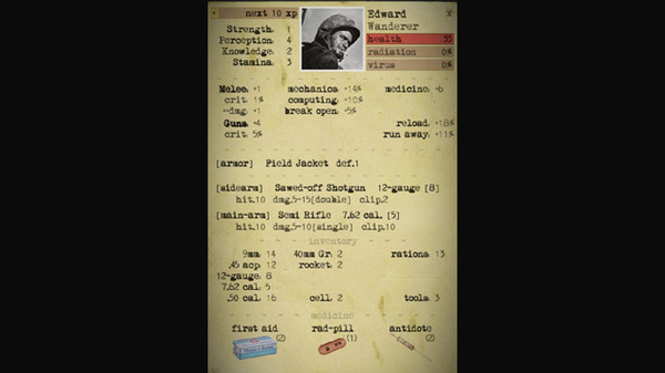 Скриншот из DUST - A Post Apocalyptic Role Playing Game