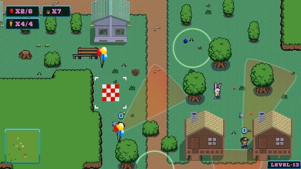 Easter Bunny game for Linux 1