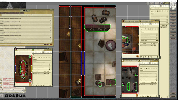 Fantasy Grounds - Pathfinder RPG - GameMastery Map Pack: Town
